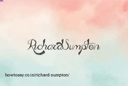 Richard Sumpton