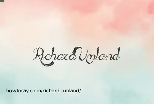 Richard Umland