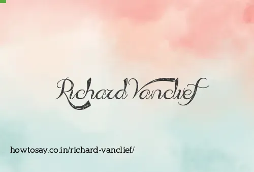 Richard Vanclief