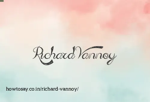 Richard Vannoy
