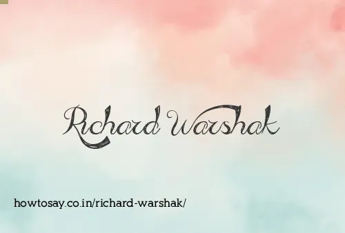 Richard Warshak