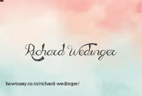 Richard Wedinger