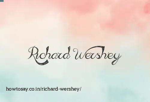Richard Wershey