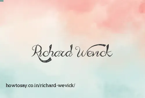 Richard Wevick