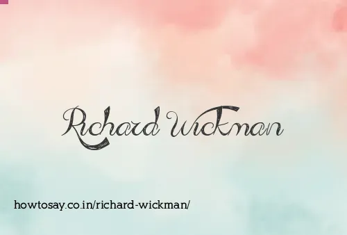 Richard Wickman