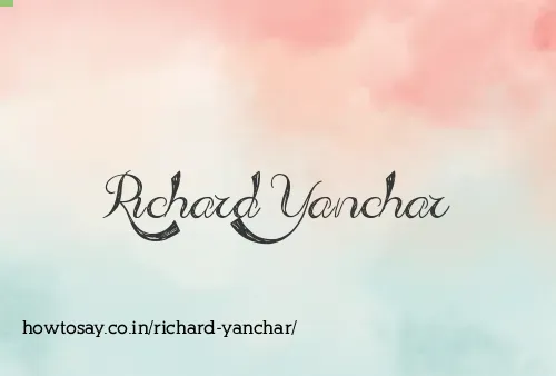 Richard Yanchar