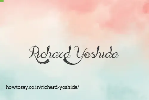 Richard Yoshida