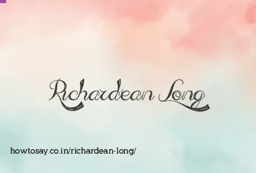 Richardean Long