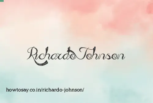 Richardo Johnson