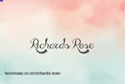 Richards Rose