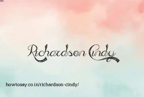 Richardson Cindy