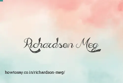 Richardson Meg