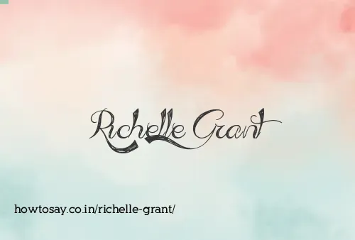 Richelle Grant