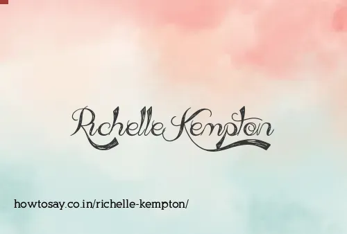 Richelle Kempton