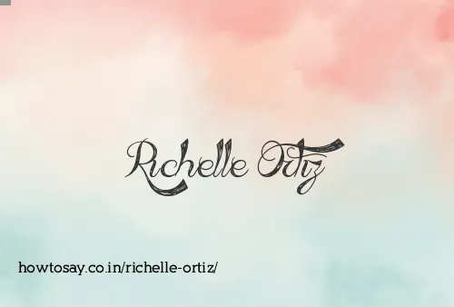 Richelle Ortiz