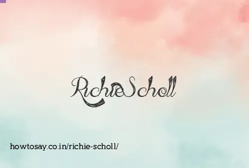 Richie Scholl