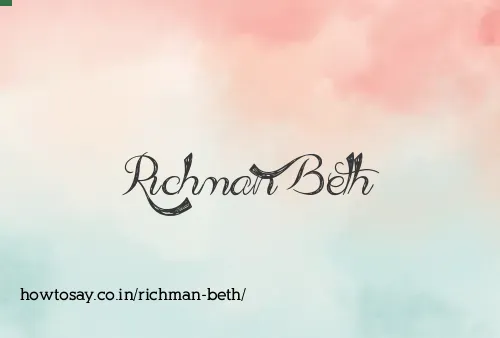 Richman Beth