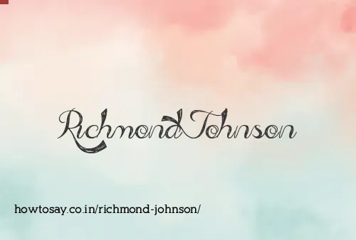 Richmond Johnson