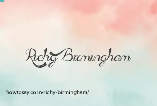 Richy Birmingham