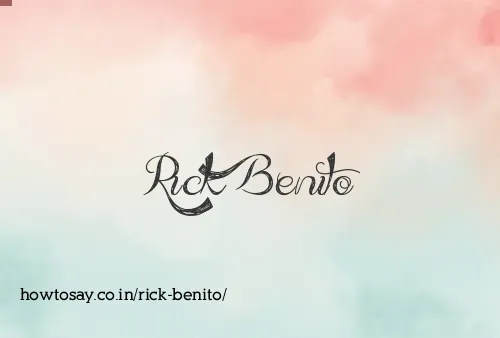 Rick Benito