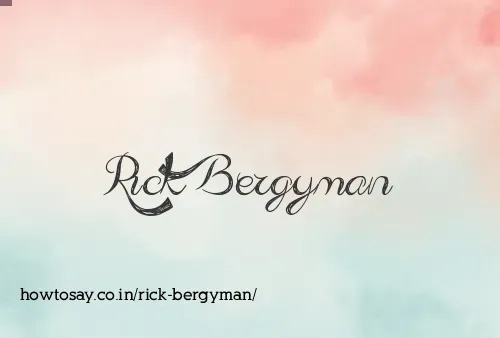 Rick Bergyman