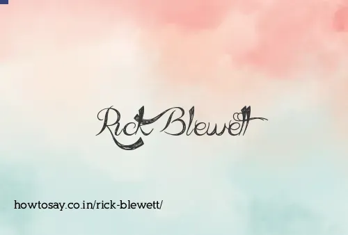 Rick Blewett