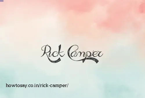 Rick Camper