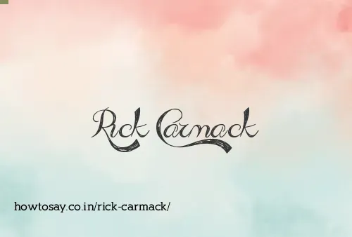 Rick Carmack
