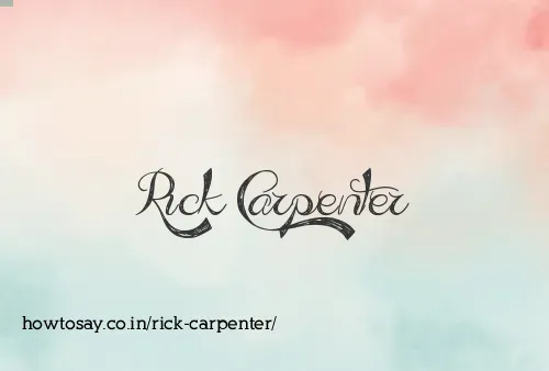 Rick Carpenter