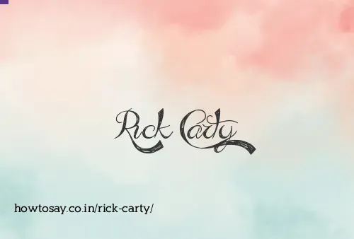 Rick Carty