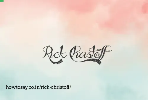 Rick Christoff