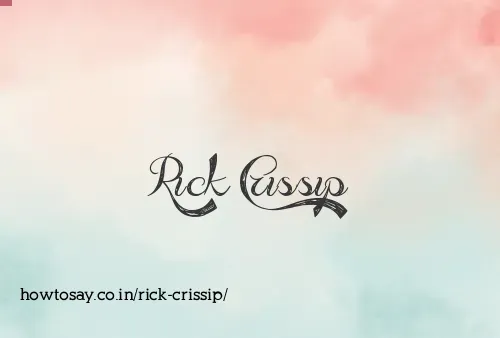 Rick Crissip