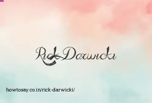 Rick Darwicki