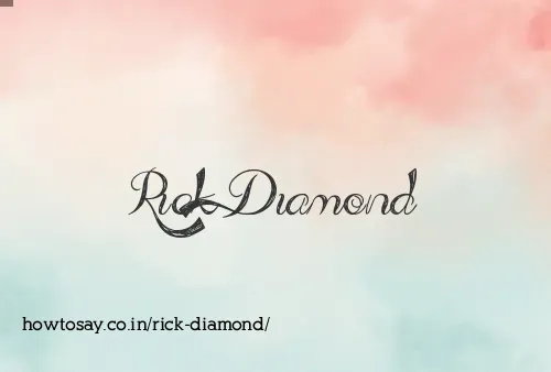 Rick Diamond