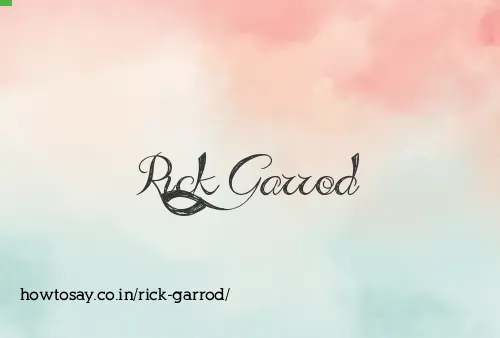 Rick Garrod