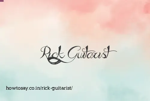 Rick Guitarist