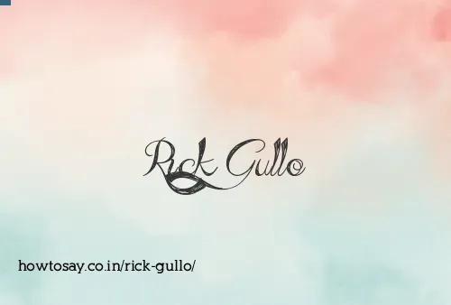 Rick Gullo
