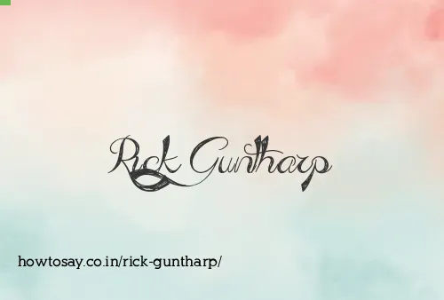 Rick Guntharp