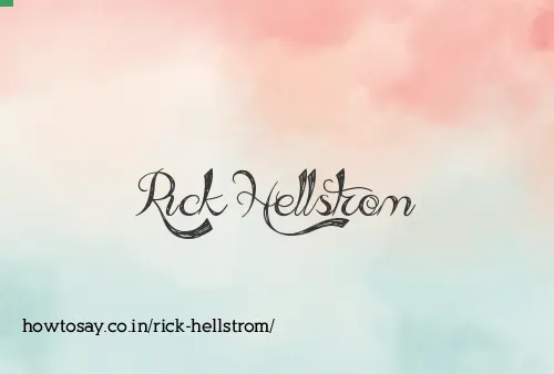 Rick Hellstrom
