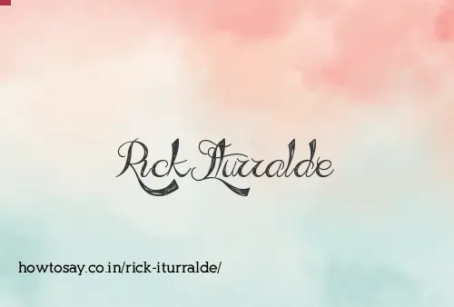 Rick Iturralde