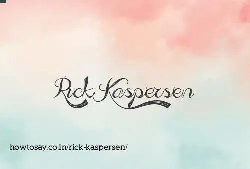 Rick Kaspersen