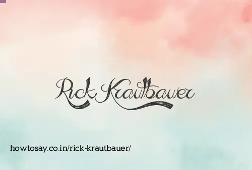 Rick Krautbauer