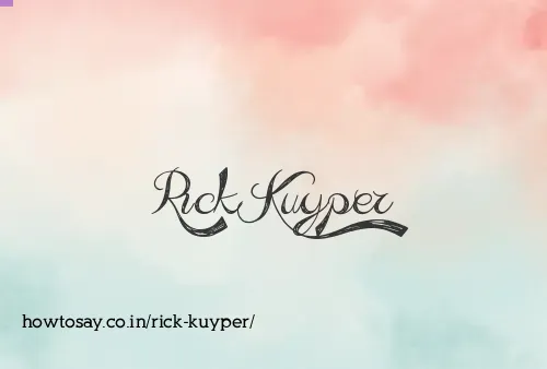 Rick Kuyper