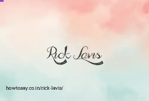 Rick Lavis