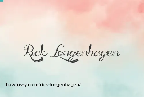 Rick Longenhagen
