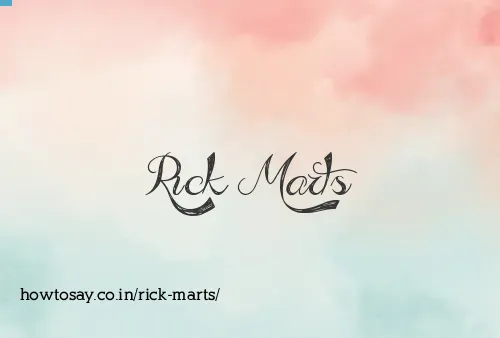 Rick Marts