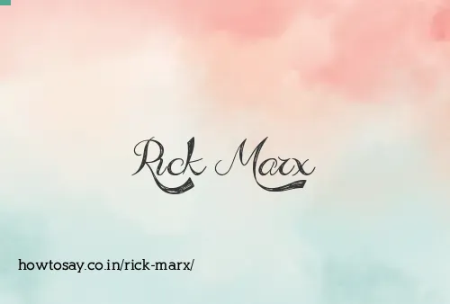Rick Marx