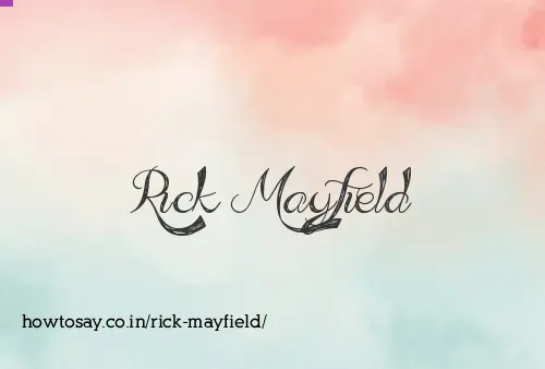 Rick Mayfield