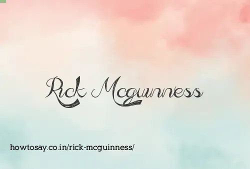 Rick Mcguinness