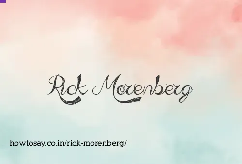 Rick Morenberg
